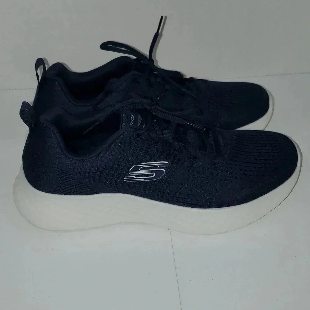 Skechers Air Cooled Memory Foam Lite-Foam Navy Bl… - image 2